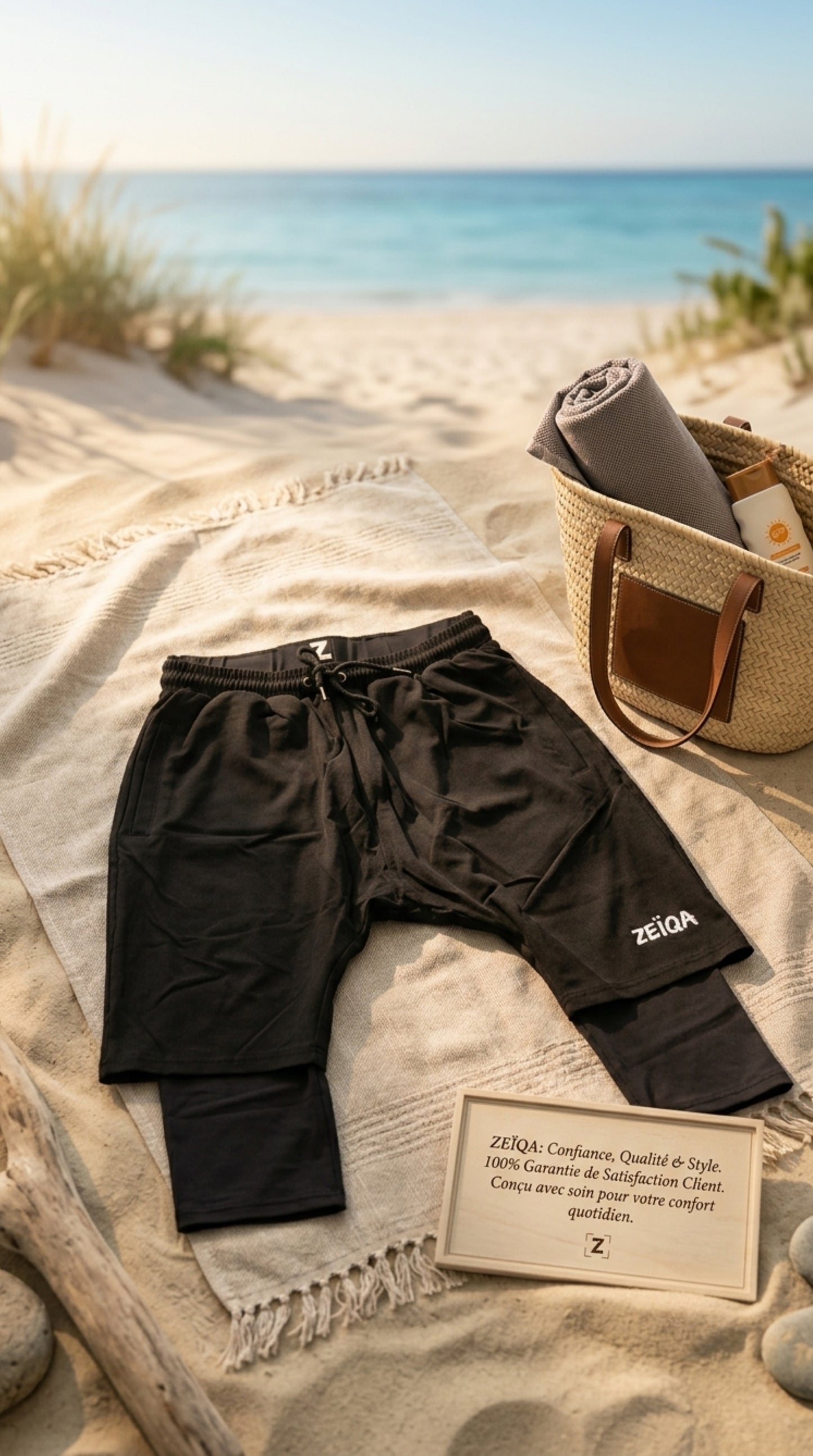SHORT AWRA NOIR