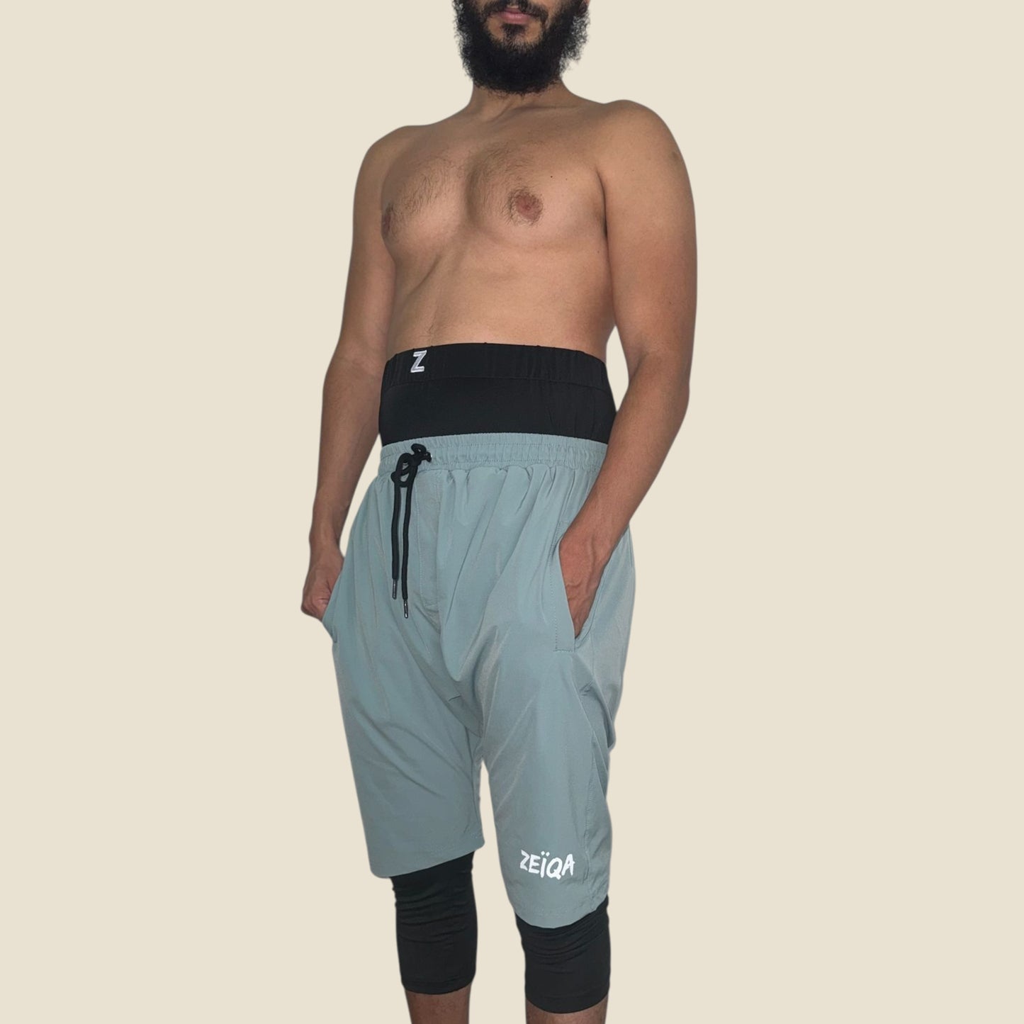 SHORT AWRA VERT MENTHE